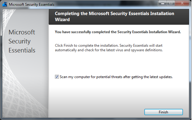 Downloading and Installing Microsoft Security Essentials – ElMajdal.net