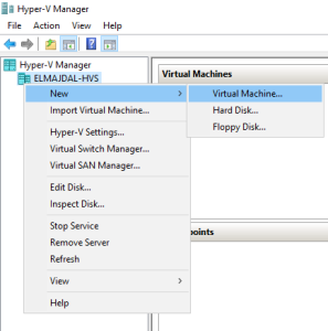 How To Create A Virtual Machine With Hyper-V in Windows Server 2016 ...