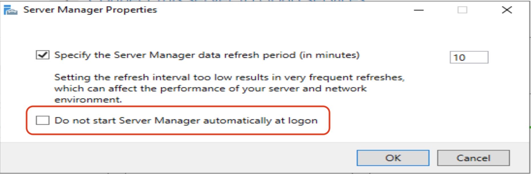 How To Disable/Stop Server Manager Automatic Opening In Windows Server 2012/2016/2019/2022