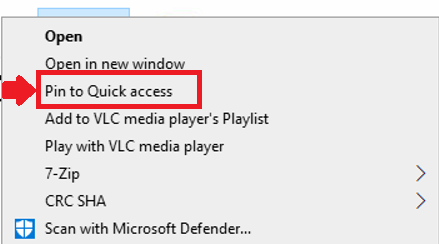How To Pin Folders To Quick Access In Windows 10