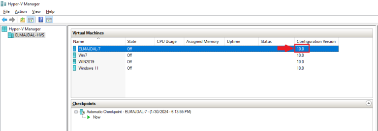 How To Identify And Upgrade Hyper-V Virtual Machine Configuration ...