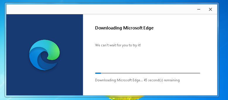 Downloading And Installing Microsoft Edge On Windows 7